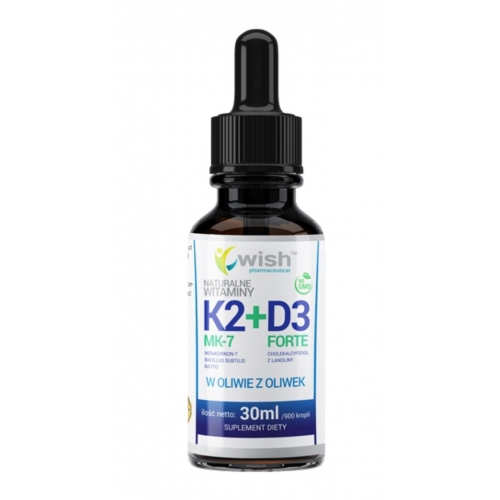 Naturlig Vitamin K2 MK-7 +...