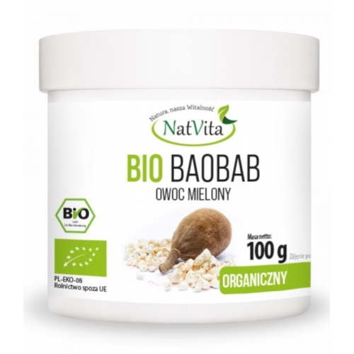 Baobabpulver 100 g EKO