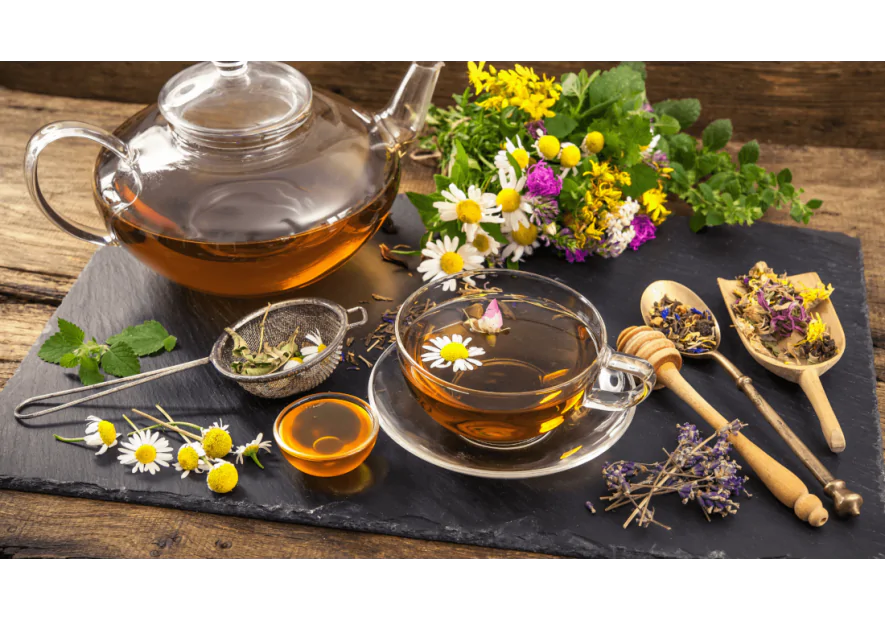 The art of brewing an herbal tea
